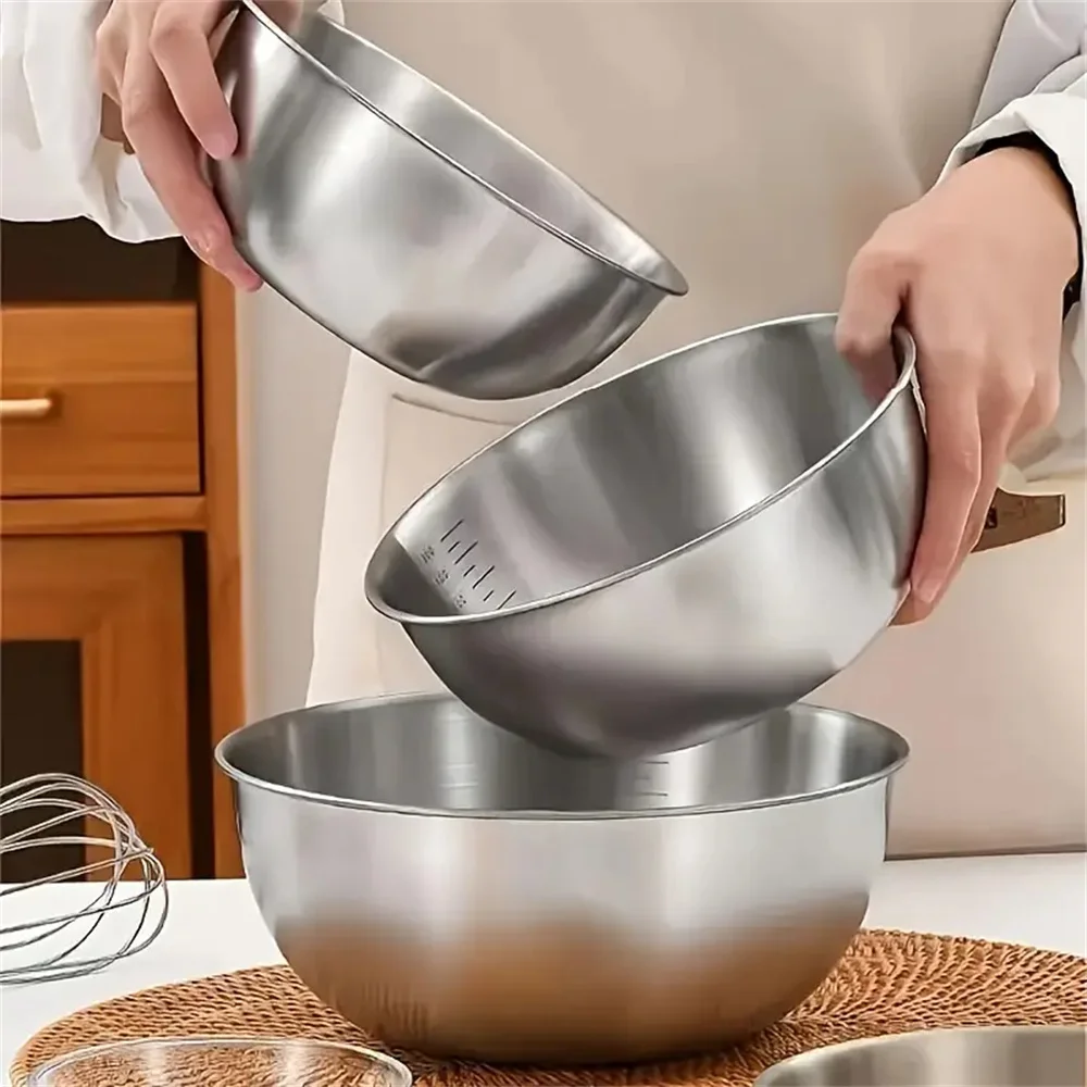 Home Cooking Cookbook - Набор мисок из нержавеющей стали 2026