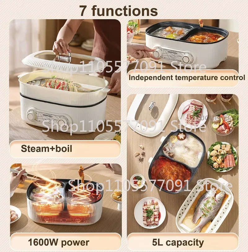 Электрическая кастрюля объемом – обзор и цена Home Cooking Heater